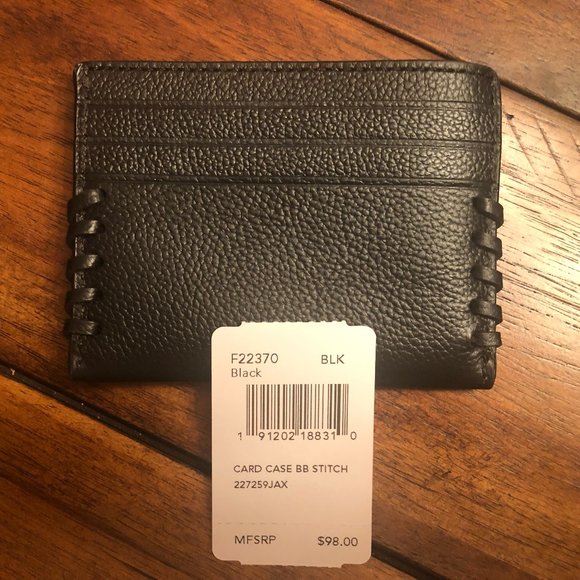 Coach Leather Card Holder - Picture 2 of 3
